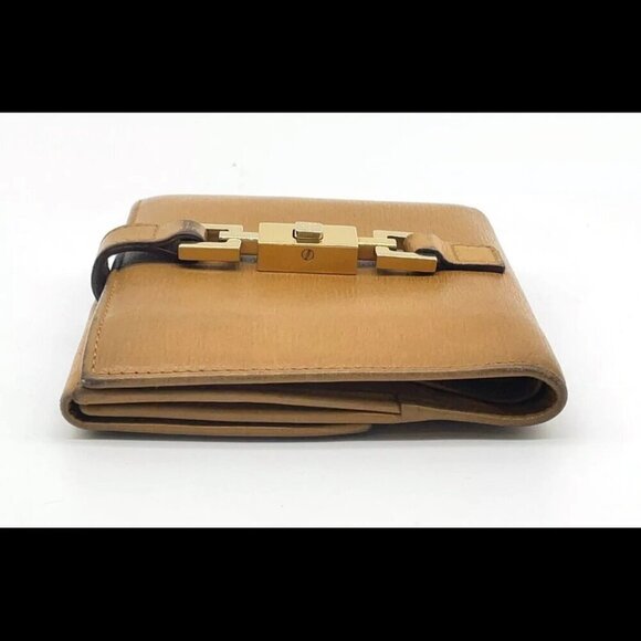 Gucci Jackie Mustard yellow leather wallet W/Bag  NS120050 Authentic - Picture 7 of 16